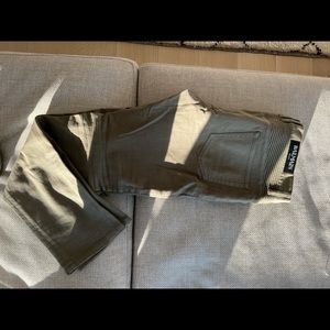Balmain Homme green/khaki jean size 36